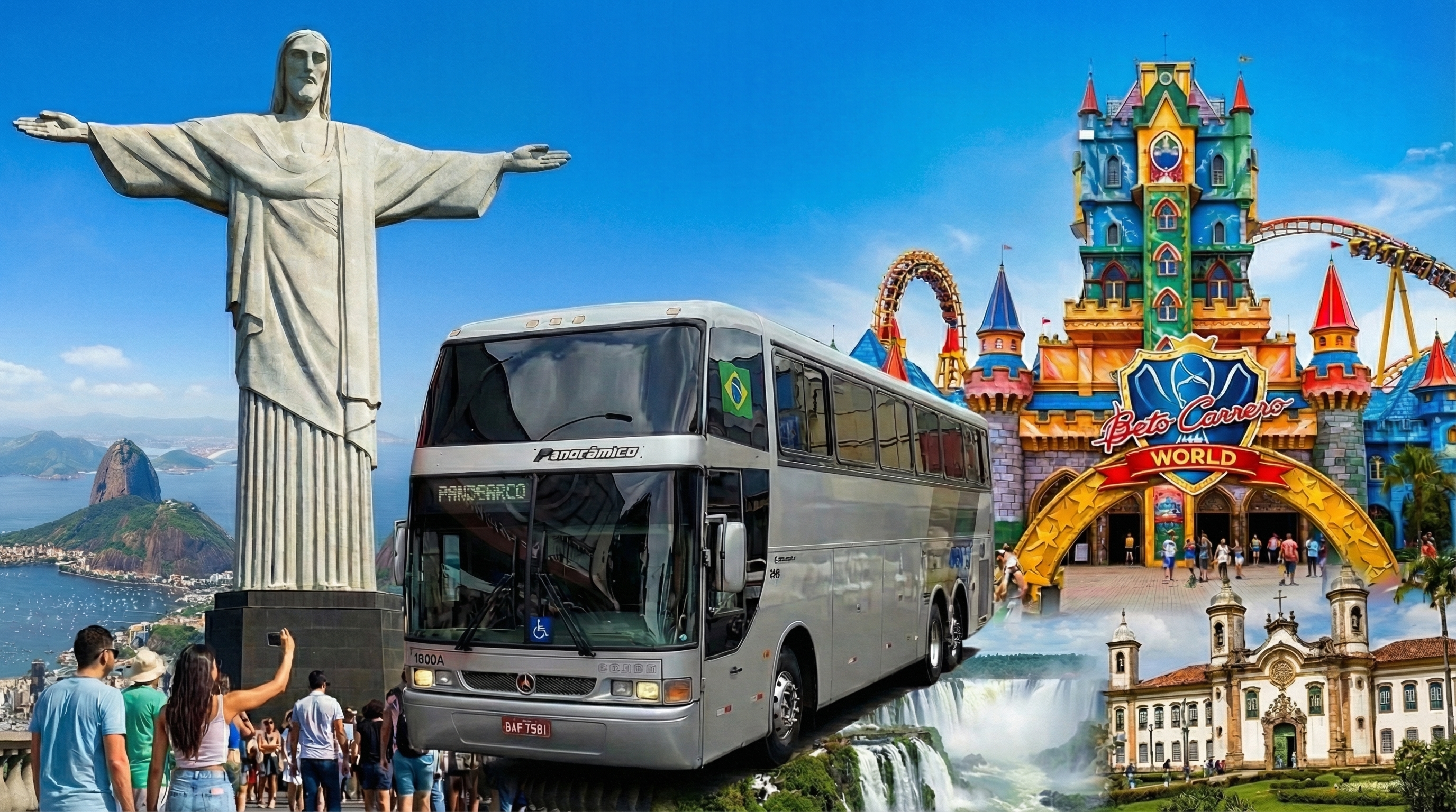Ônibus de turismo Viação DBR